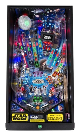 Flipper mieten Star Wars Spielfeld