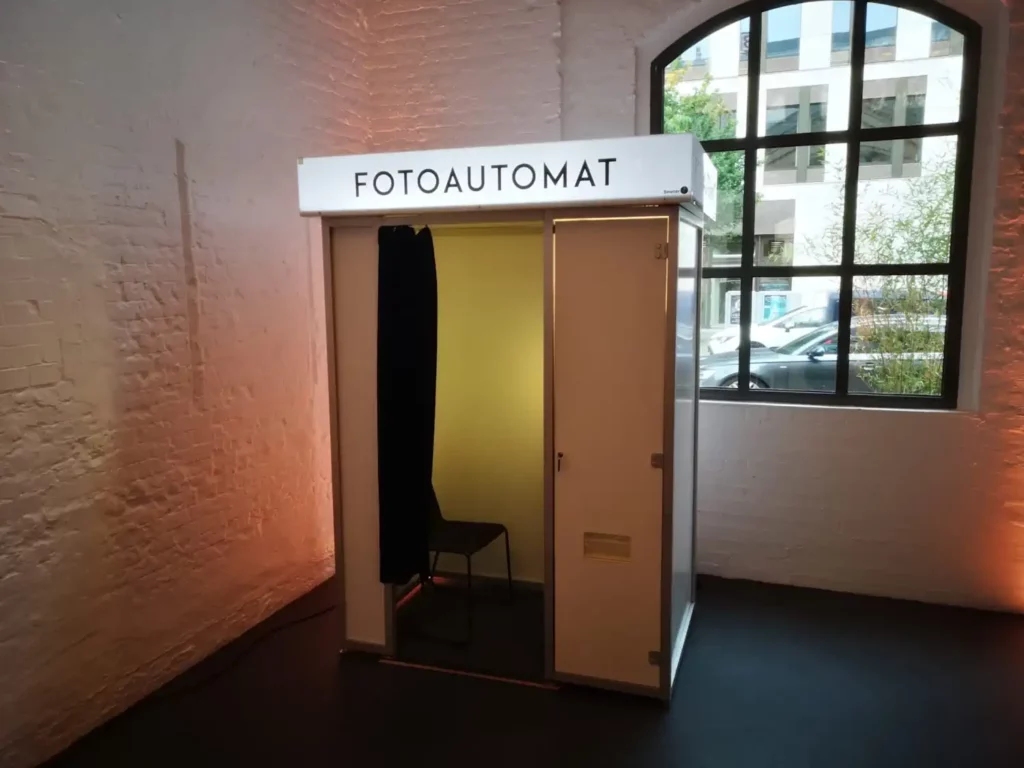 Foto­ka­bi­ne mie­ten Berlin